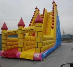 T8-1337 Популярные дети гигантские скачущие замок скольжения большие раздувные скольжения