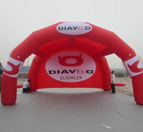 Tent1-430 Надувная палатка красного гиганта