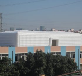 Tent1-291 Надувная прочная белая палатка
