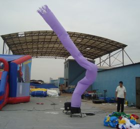 D2-3 Фиолетовый трубчатый реклама воздушной танцовщицы