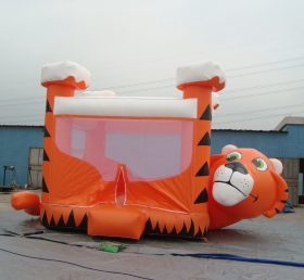 T2-2650 раздувной батут тигра