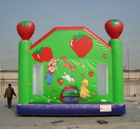 T2-2586 Клубничный хрустящий батут раздувной