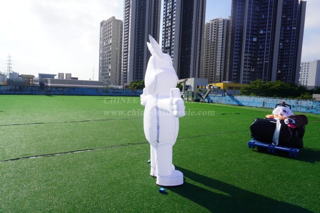 M1-227 Inflatable Moving Cartoon Rabbit