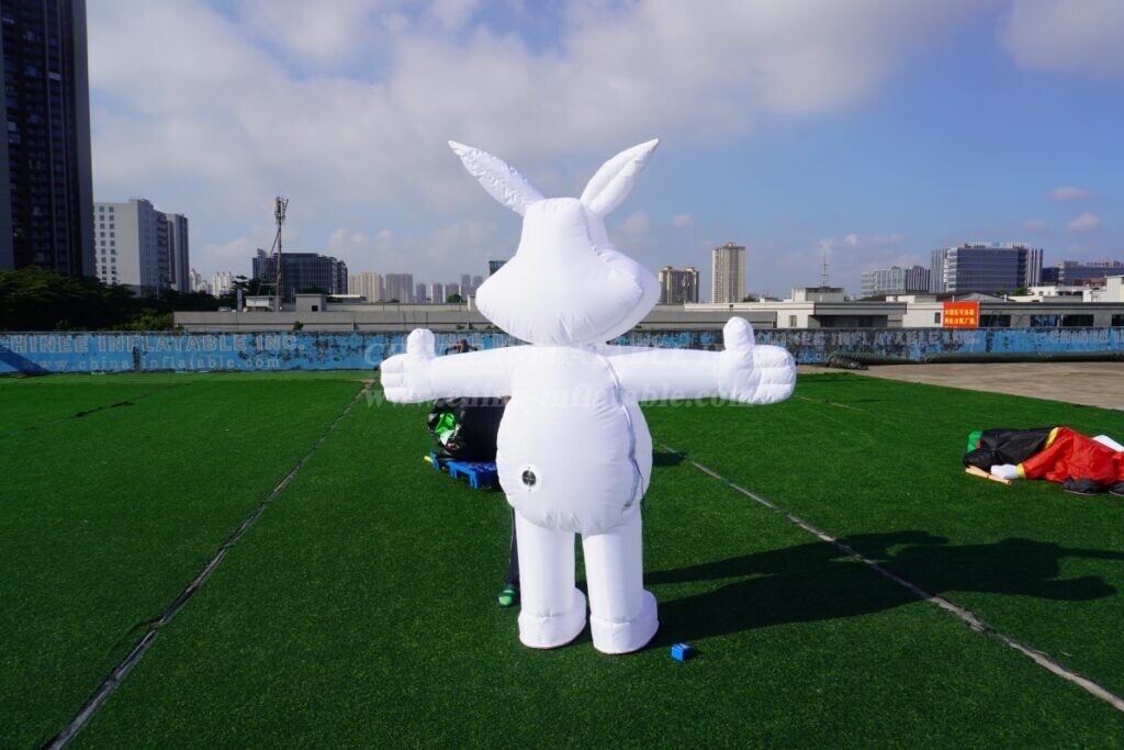 M1-227 Inflatable Moving Cartoon Rabbit