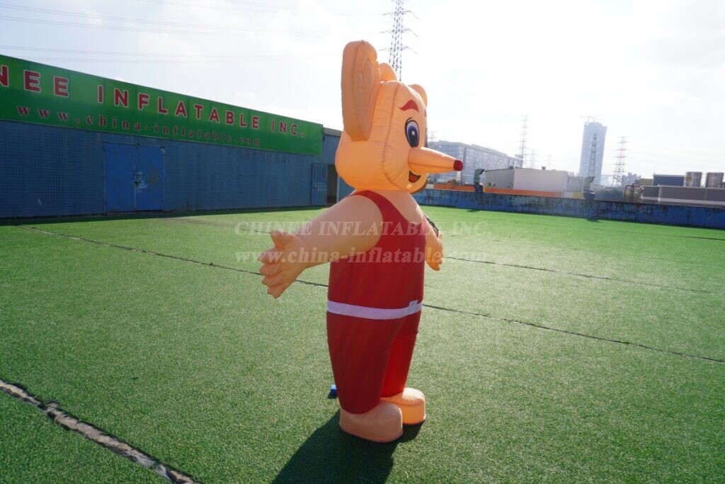 M1-297 Elephant Inflatable Moving Cartoon