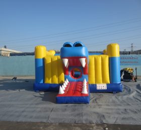 T2-2454 Аллигатор раздувной батут