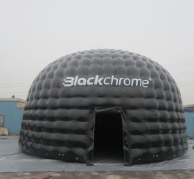 Tent1-415 Серая гигантская раздувная палатка
