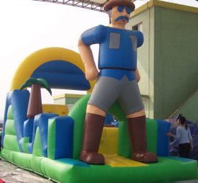 T7-499 Джунгли Тема раздувных барьеров Курс