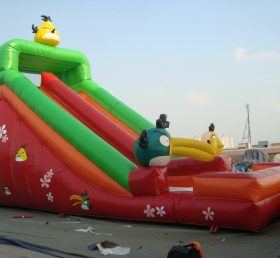 T8-122 Надувные скольжения для Angry Birds