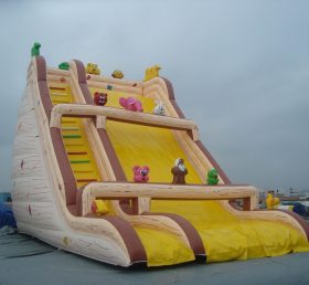 T8-155 Гигантские раздувные скольжения темы джунглей