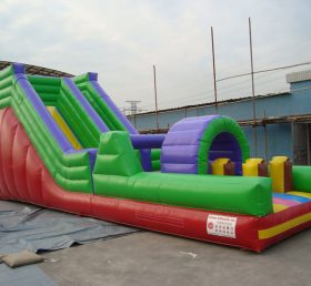 T8-495 Гигантские раздувные скольжения Pvc