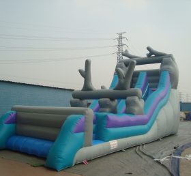 T8-654 Серые гигантские раздувные сухие скольжения