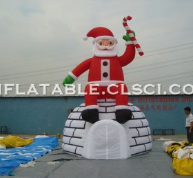 C1-163 Рождественская надувная игрушка Санта