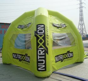 Tent1-437 Желтая раздувная палатка