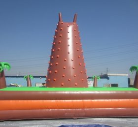 T11-127 Скалодром раздувной спортивной игры темы джунглей раздувной