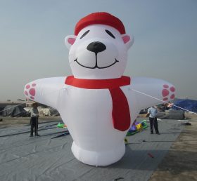 C1-102 Рождественский медведь Высокий 4M