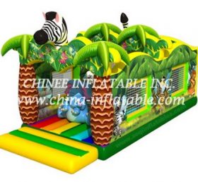 T2-3290 Jungle Theme Jump Castle