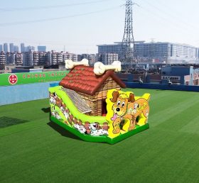 T6-443 Игра парка аттракционов для детей гигантского раздувного фермерского дома