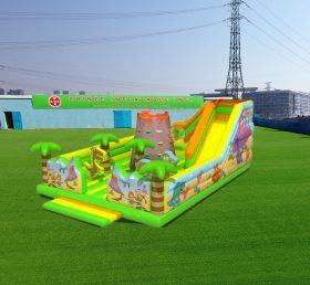 T6-507 Детская игровая площадка раздувная гигантская тема джунглей