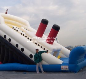 T2-40 Надувные сухие скольжения Титаника