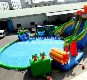 Pool2-581 Бассейн джунглей тематический раздувной