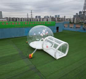 Tent1-505 Прозрачный туннель Пузырь Палатка Открытый Кемпинг
