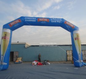 Arch2-008 Рекламная печать раздувная арка