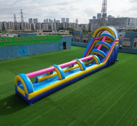 T2-2 Коммерческие длинные раздувные скольжения с бассейном