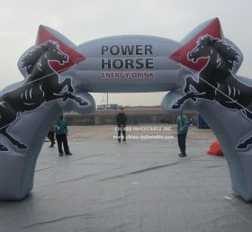 Arch2-028 надувная арка силовой лошади