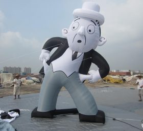 Cartoon2-065 Мультфильм 4M высотой гигантского наружного раздувного персонажа