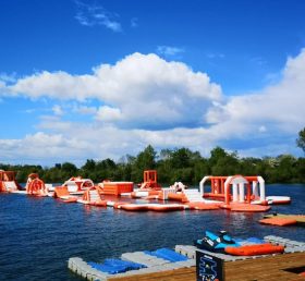 S51 Аквапарк аквапарк раздувной водный остров