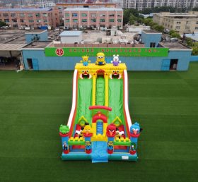 T6-435 Замок Angry Birds мини-скольжения раздувные