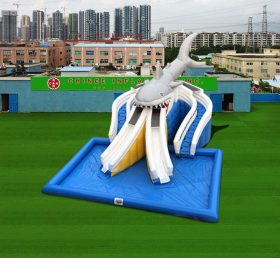 Pool2-707 Акула Скайтер с бассейном