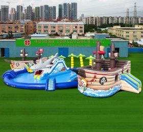Pool2-711 Пираты в аквапарке против акул