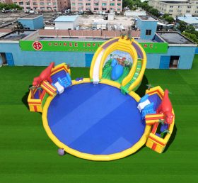 Pool2-717 Тема динозавров Высокое качество водный тематический парк