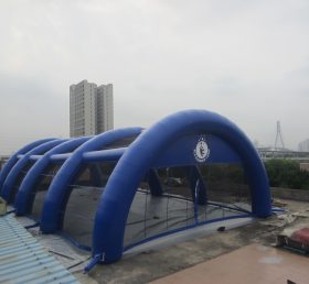 Tent1-522 Гигантская синяя раздувная палатка