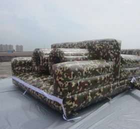 T11-390 Военный прочный материал ПВХ полоса препятствий