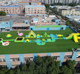 S4-B Аквапарк аквапарк раздувной водный остров