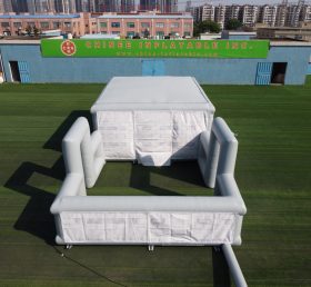 Tent1-805 Съемная раздувная конструкция военная учебная палатка с двором раздувной дом