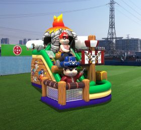 T8-1502 Гигантские скольжения пиратов раздувные