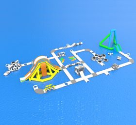 S92 раздувной аквапарк аквапарк