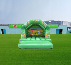 T2-4166 12X12Ft Зеленая вечеринка Прыгающий дом