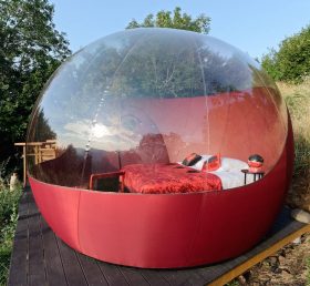 Tent1-5028 Красная палатка пузыря