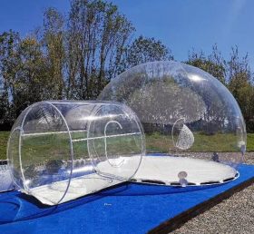 Tent1-5012 Прозрачный пузырь туннель палатка открытый отель