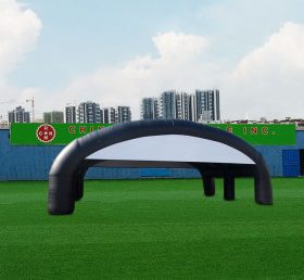 Tent1-4252 Черная раздувная палатка