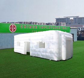 Tent1-4258 Белый открытый прочный раздувной куб палатка