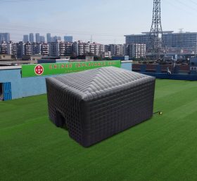 Tent1-4278 Черная раздувная палатка куба