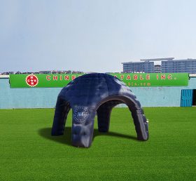 Tent1-4310 Черная раздувная палатка паука