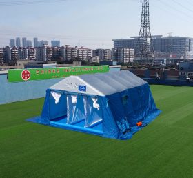 Tent1-4366 Голубая медицинская палатка