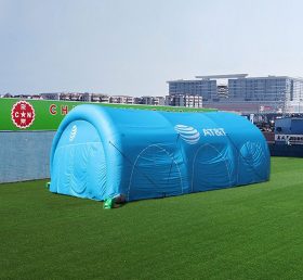 Tent1-4384 Голубая раздувная палатка